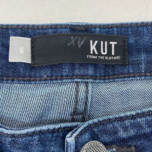 KUT from the Kloth Jeans Womens size 6 Catherine Boyfriend Mid Rise - Picture 5 of 11